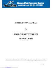 Multi-Amp CB-832 Instruction Manual