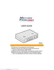 T3 Motion MotionTrak 330 User Manual