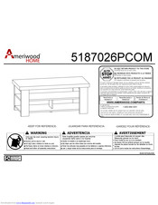 Ameriwood HOME 5187026PCOM Manual