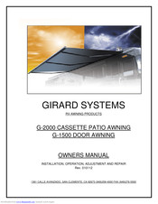 Girard Products G-2000 Owner's Manual