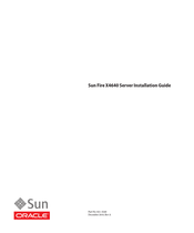 Sun Fire X4600 Installation Manual