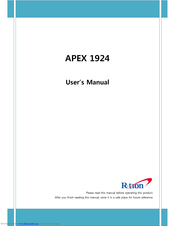 R-tron APEX 1900-24 User Manual