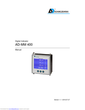 Adamczewski AD-MM 400 Manual