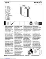 Wiemann 990941 Assembly Instructions Manual