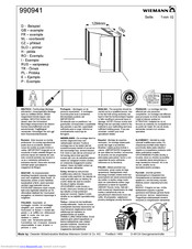WIEMANN 990941 Assembly Instructions Manual