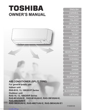 Toshiba RAS-M154GAV-E Owner's Manual
