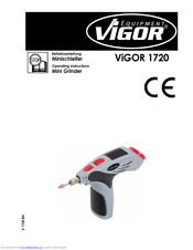 Vigor 1720 Operating Instructions Manual