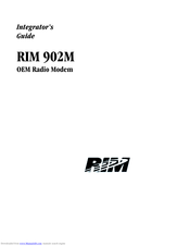 RIM 902M Integrator Manual