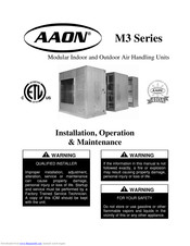 AAON M3 Series Installation Operation & Maintenance