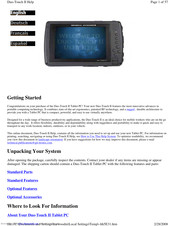 GD-Itronix Duo-Touch II Getting Started