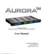 Lynx Studio Technology Aurora(N) User Manual