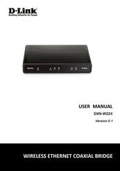 D-Link DXN-W224 User Manual