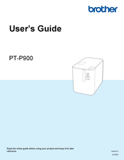 Brother P-touch PT-P900 User Manual