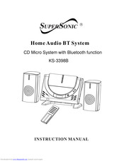 Supersonic KS-3398B Instruction Manual