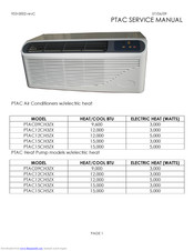 Seabreeze PTAC15CH3ZX Service Manual