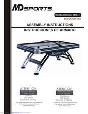 MD SPORTS 1618441 Assembly Instructions Manual
