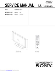 Sony RM-Y910 Service Manual