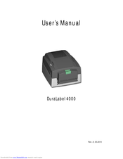 Graphic Products DuraLabel 4000 User Manual