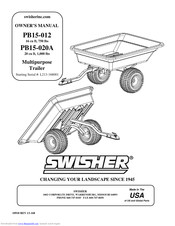 Swisher PB15-012 Owner's Manual