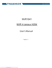 Tracker NVR1641 User Manual