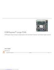 Congatec COM Express conga-TCA5 User Manual
