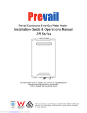 Prevail-Catv EN Series Installation Manual & Operation Manual