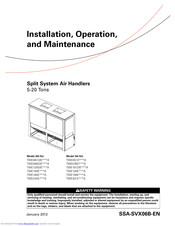 Ingersoll-Rand twe065e13fa1 Installation, Operation And Maintenance Manual