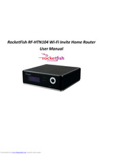 RocketFish RF-HTN104A1 User Manual