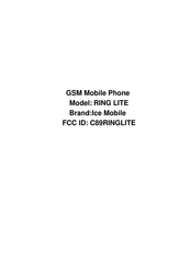Ice Mobile RING LITE Manual