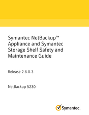 Symantec NetBackup 5230 Maintenance Manual