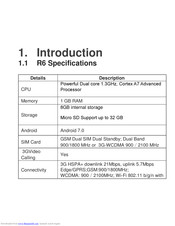 MOBICEL R6 User Manual