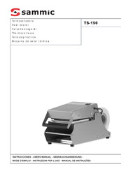 Sammic TS-150 User Manual