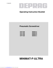 Deprag 386365 C Operating Instructions Manual
