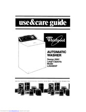 Whirlpool LA6400XP Use & Care Manual