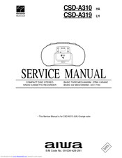 Aiwa CSD-A310 HC Service Manual