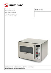 Sammic HM-2000 User Manual