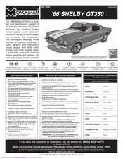 monogr 4293 Assembly Instructions Manual