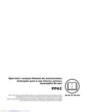 Husqvarna PP65 Operator's Manual