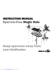 Bird-X Sparrow-Free Magic Halo Instruction Manual