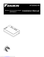Daikin 4P359542-4R Installation Manual