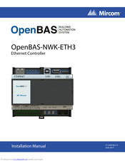 Mircom OpenBAS-NWK-ETH3 Installation Manual