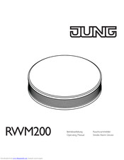 Jung RWM200 Operating Manual