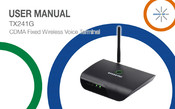 Axesstel TX241G User Manual