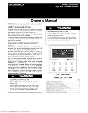 CAC / BDP KSACN0201AAA Owner's Manual