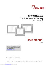 Winmate G-WIN User Manual