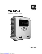JBL MS-A5001 User Manual