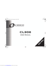 Cidco Communications CL906 User Manual