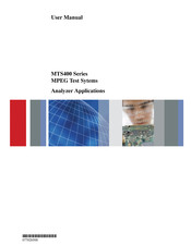 Tektronix MTS4SA MPEG User Manual
