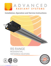 Advanced Radiant Systems RS-30 Installation, Operation And Service Instructions