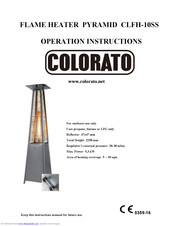 Colorato CLPH-10SS/PH08-A Operation Instructions Manual